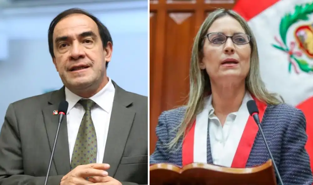Yohny Lescano recomienda a María del Carmen Alva y a la bancada de Acción Popular que apoyen al Gobierno de Pedro Castillo para que el Perú salga por buen camino. Foto: composición/La República Yohny Lescano recomienda a María del Carmen Alva y a la bancada de Acción Popular que apoyen al Gobierno de Pedro Castillo para que el Perú salga por buen camino. Foto: composición/La República