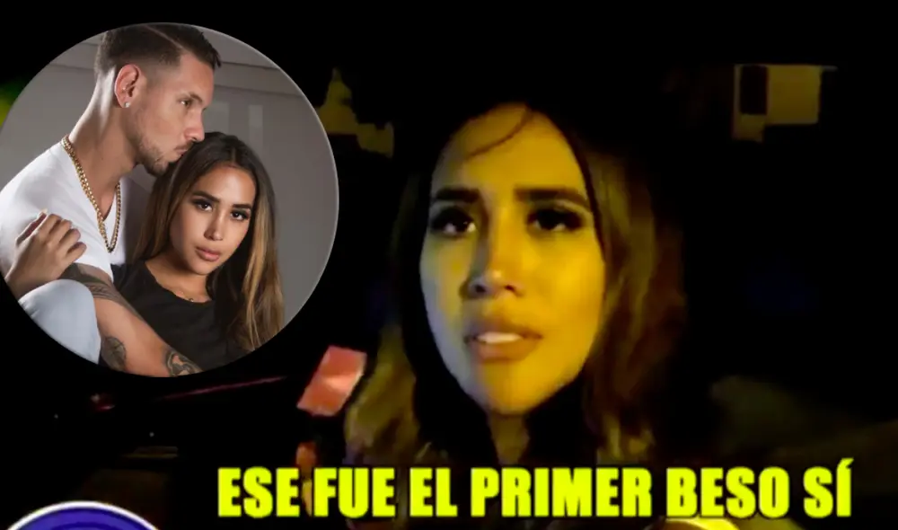 Melissa Paredes y el bailarín fueron ampayados en el mes de octubre en el estacionamiento de un centro comercial. Foto: composición Instagram/captura ATV