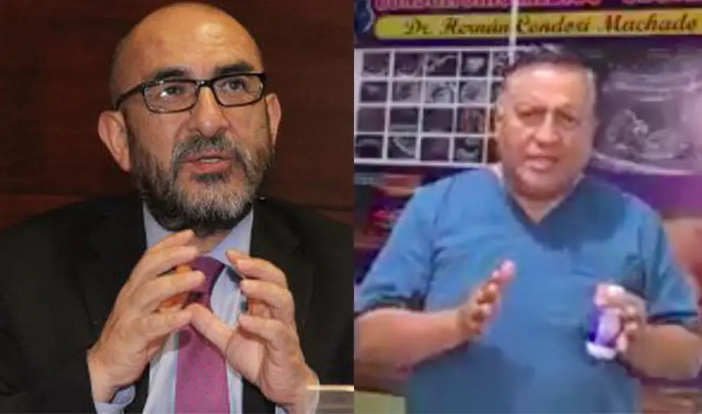 Elmer Huerta se pronunció sobre la designación de Hernán Condori en el Minsa. Foto: composición/Andina/captura Facebook