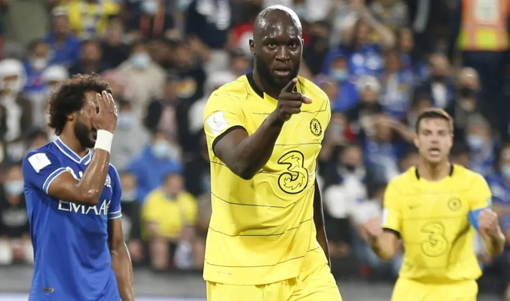 Lukaku anotó el 1-0 en el primer tiempo. Foto: EFE