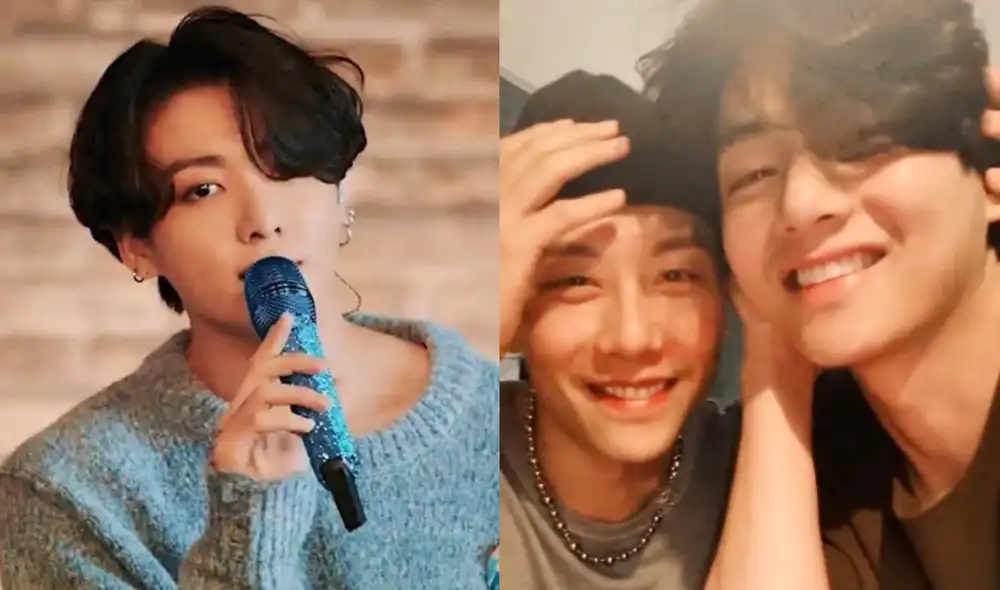 TaeKook (Taehyung y Jungkook de BTS) han mostrado su admiración por Park Hyo Shin a través de redes sociales. Foto: composición La República / MTV / Naver