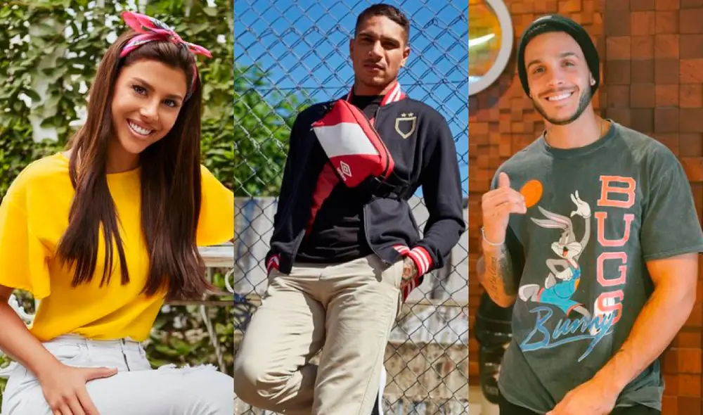 Los conductores de Combate le preguntaron a Alondra García Miró sobre su nueva relación con Paolo Guerrero. Foto: composición Alondra García Miró, Paolo Guerrero, Mario Irivarren/Instagram