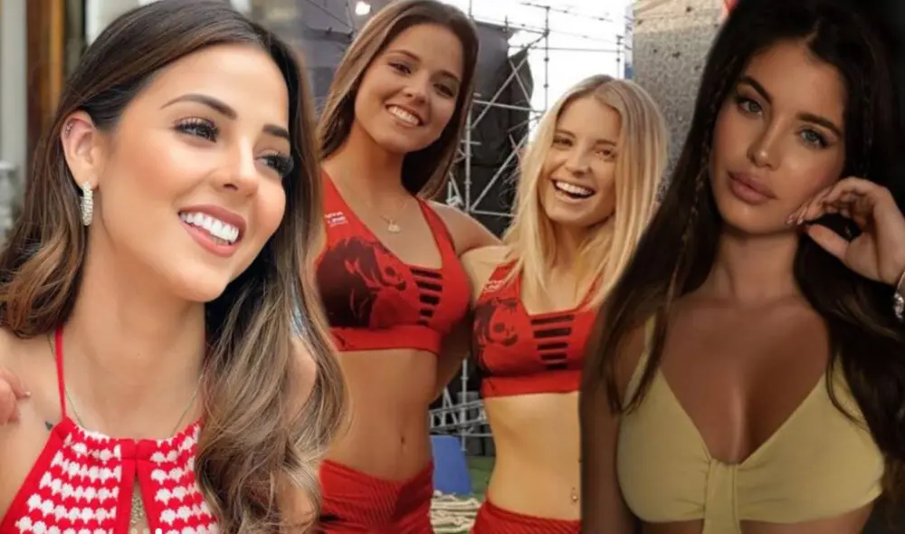 Luciana Fuster y Flavia Laos fueron muy unidas en Esto es guerra. Foto: Luciana Fuster/Instagram, Flavia Laos/Instagram Luciana Fuster y Flavia Laos fueron muy unidas en Esto es guerra. Foto: Luciana Fuster/Instagram, Flavia Laos/Instagram