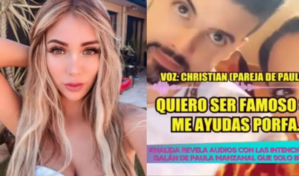 Hace unos días, Paula Manzanal oficializó su nueva relación con Christian Marco. Foto: Instagram / captura de Willax Hace unos días, Paula Manzanal oficializó su nueva relación con Christian Marco. Foto: Instagram / captura de Willax