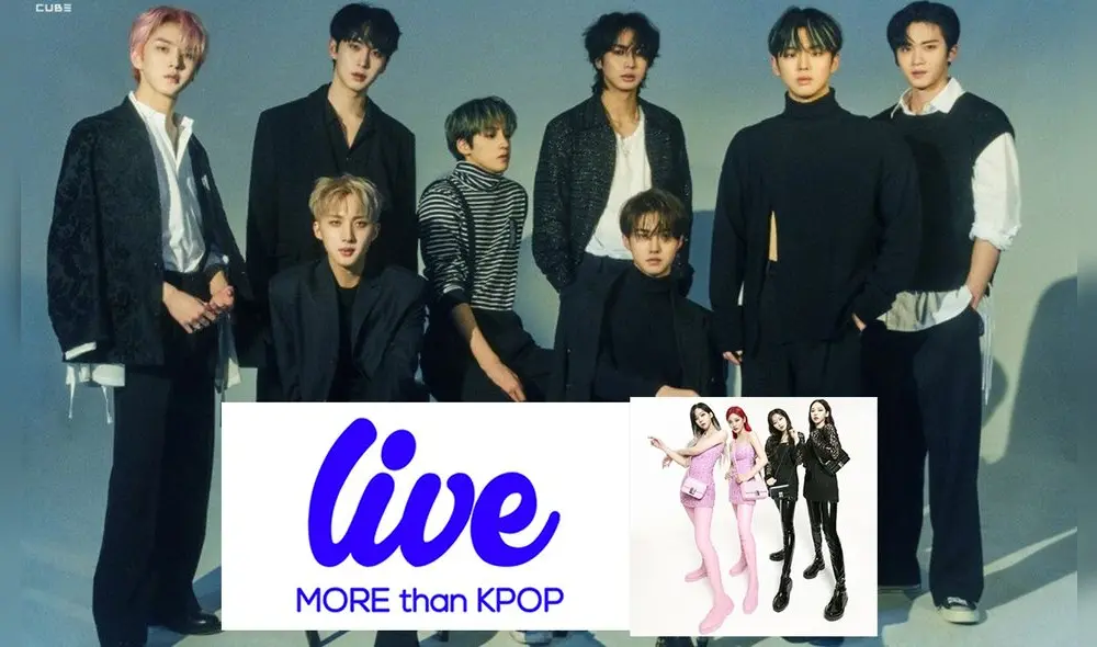 PENTAGON destaca su estilo con un cover de AESPA. Foto composición: Cube, it's Live y Hellokpop