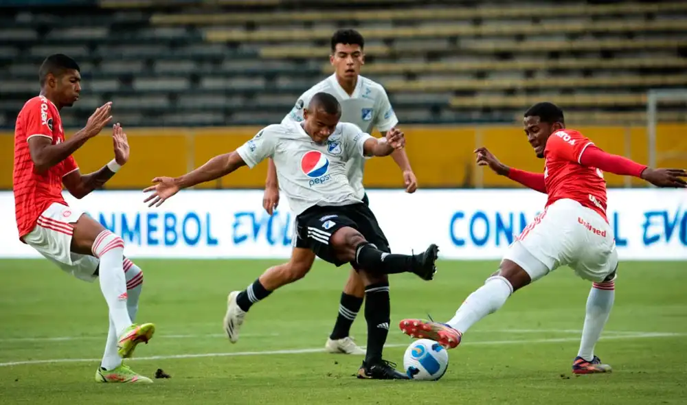 Millonarios vs. Inter de Porto Alegre EN VIVO por el Grupo B de la Copa Libertadores Sub-20. Foto: @LibertadoresU20 Millonarios vs. Inter de Porto Alegre EN VIVO por el Grupo B de la Copa Libertadores Sub-20. Foto: @LibertadoresU20