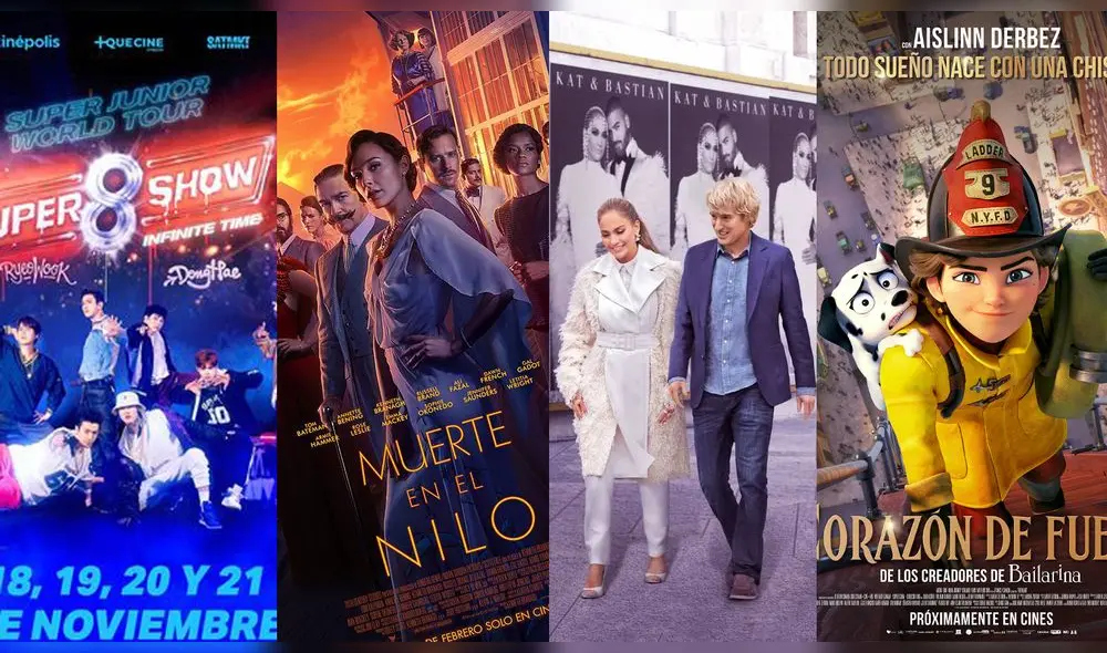 Películas que llegan al cine este 10 de febrero de 2022. Foto: composición/Universal Pictures/Corazon Films/20th Century Studios LA Películas que llegan al cine este 10 de febrero de 2022. Foto: composición/Universal Pictures/Corazon Films/20th Century Studios LA