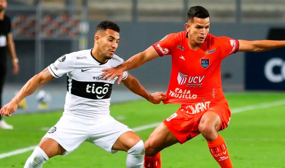 Vallejo y Olimpia se enfrentan por la Copa Libertadores. Foto: prensa UCV Vallejo y Olimpia se enfrentan por la Copa Libertadores. Foto: prensa UCV