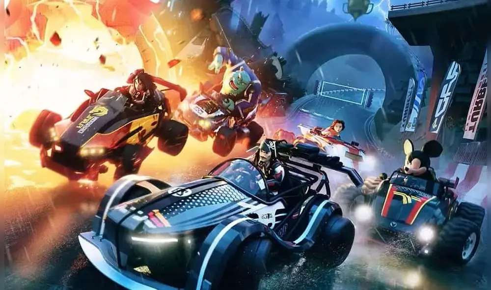 Este nuevo juego de carreras al estilo Mario Kart tendrá como pilotos a los héroes de las películas de Disney y Pixar. Foto: Nintendo