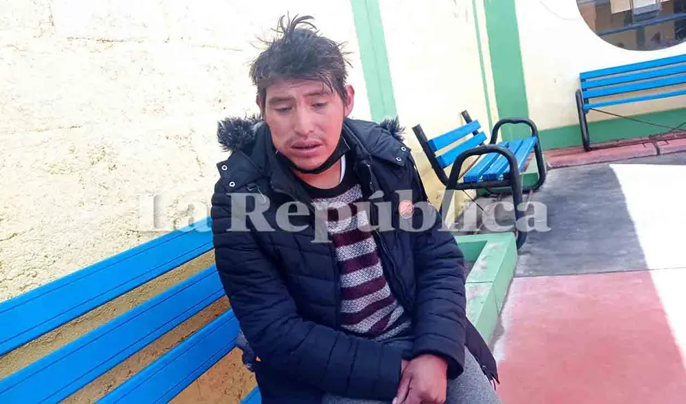 Richard García fue capturado por las rondas campesinas. Foto: Juan Carlos Cisneros/La República Richard García fue capturado por las rondas campesinas. Foto: Juan Carlos Cisneros/La República