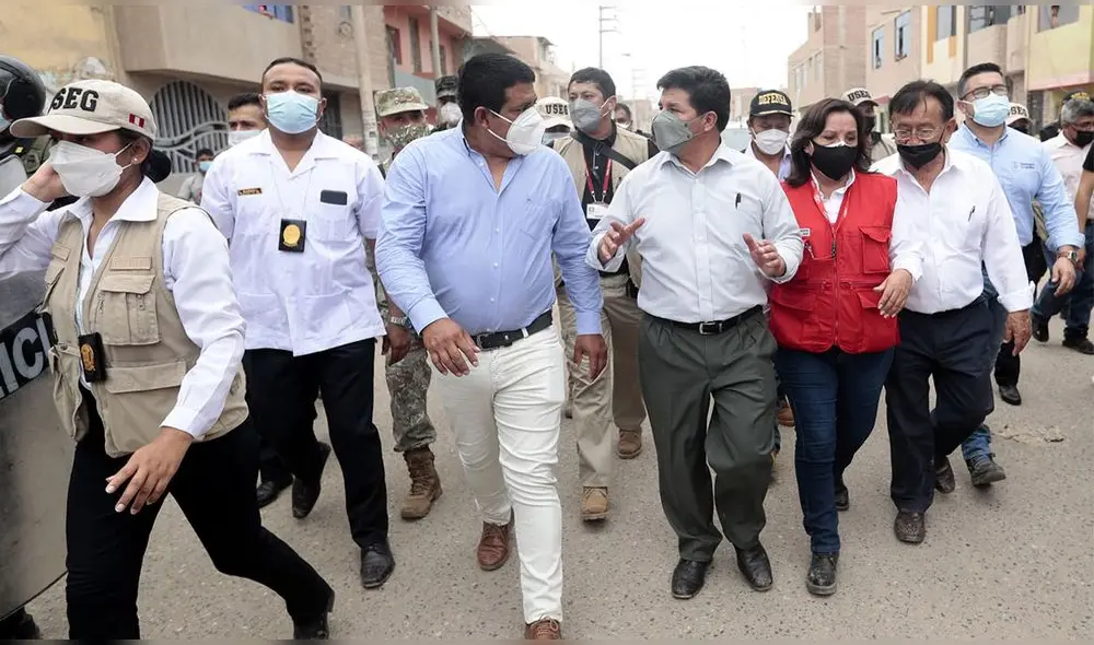 Wilder Guevara se reunió con mandatario Pedro Castillo. Foto: Presidencia del Perú Wilder Guevara se reunió con mandatario Pedro Castillo. Foto: Presidencia del Perú