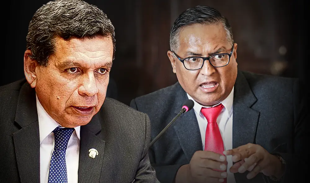 Cevallos no quiso afirmar si Perú Libre tuvo algún tipo de injerencia en la designación del titular del Minsa. Foto: composición Fabrizio Oviedo/La República