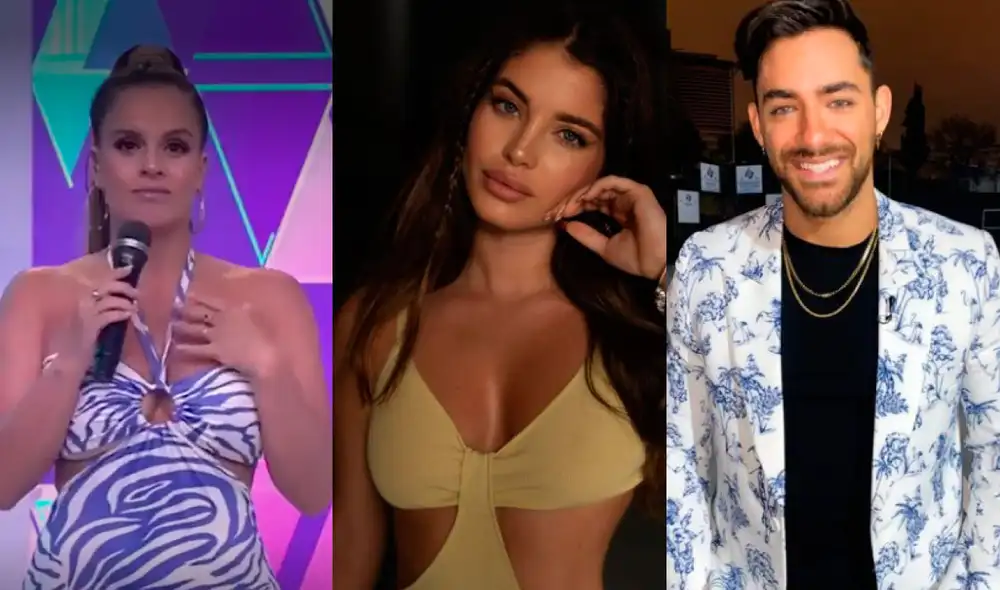 Alejandra Baigorria dejó entrever que existe algo más que una amistad entre Flavia Laos y Austin Palao. Foto: composición Flavia Laos, Austin Palao/Instagram, captura América TV. Alejandra Baigorria dejó entrever que existe algo más que una amistad entre Flavia Laos y Austin Palao. Foto: composición Flavia Laos, Austin Palao/Instagram, captura América TV.