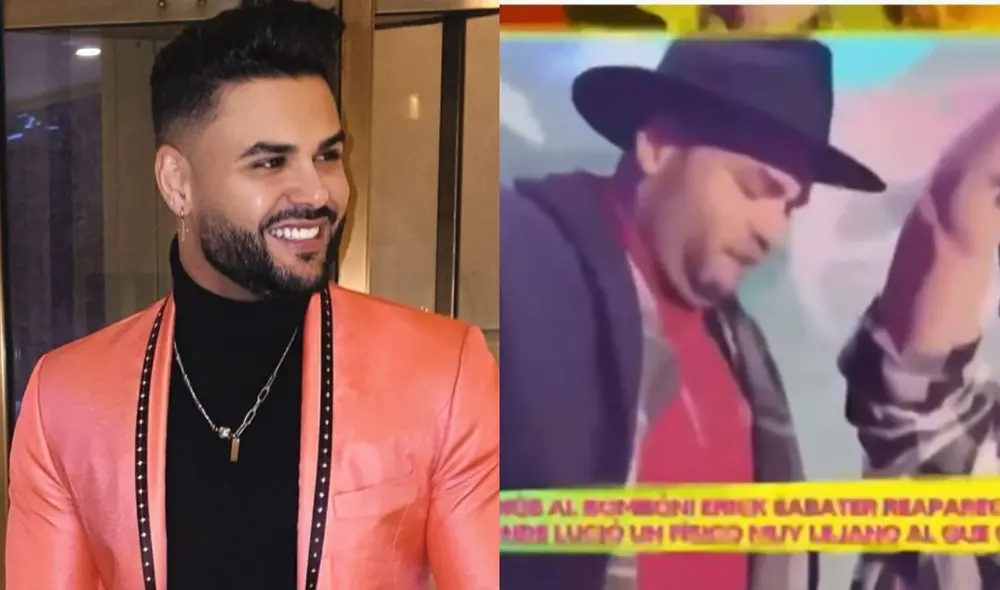 Erick Sabater deja en claro que sí se ejercita y desacredita comentarios de conductores de Amor y fuego. Foto: composición/ Instagram Erick Sabater/ Willax