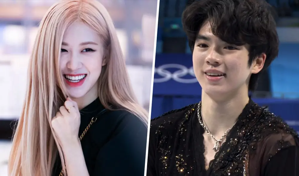 En el cumpleaños de Rosé, fans reviven la admiración del patinador Cha Junhwan por la vocalista principal de BLACKPINK. Foto: composición La República / YG / Olympics Games
