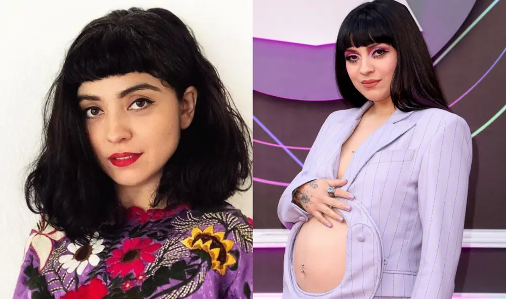 La cantante chilena Mon Laferte anuncio que ya es madre en Twitter. Foto: composición/ CNN Chile/ Univision