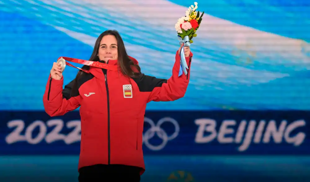 Queralt Castellet consiguió su primera medalla olímpica. Foto: EFE