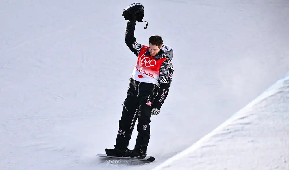 Los Juegos Olímpicos de Bejing 2022 fueron los últimos para el histórico Shaun White. Foto: AFP