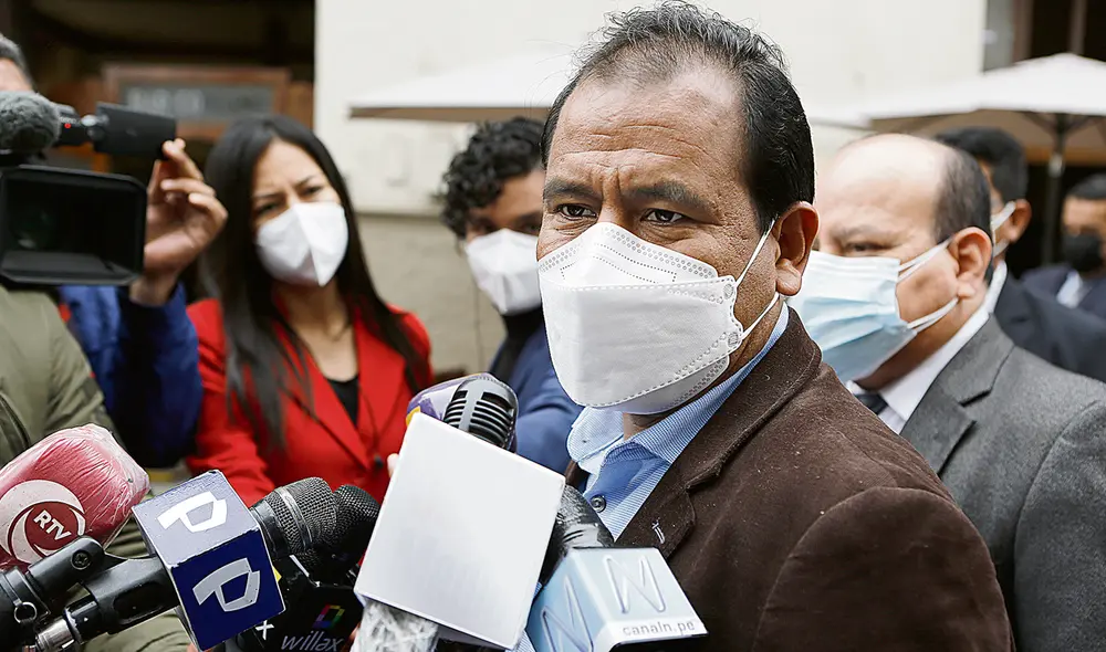 Investigado por tráfico de influencias. Congresista de Perú Libre Edgar Tello. Foto: Marco Cotrina / La República