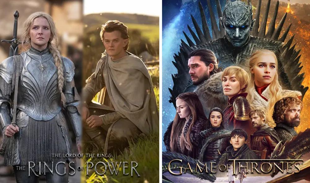 La serie de El señor de los anillos será para todo público, Foto: composición / Amazon Prime / HBO Max La serie de El señor de los anillos será para todo público, Foto: composición / Amazon Prime / HBO Max