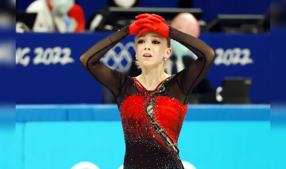 Kamila Valieva dio positivo a Trimetazidina. Foto: EFE Kamila Valieva dio positivo a Trimetazidina. Foto: EFE