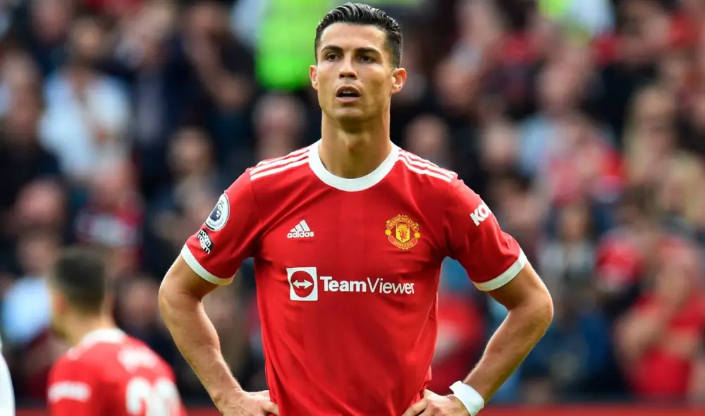 Preocupa en Inglaterra. La falta de gol de CR7 pone angustiados a los hinchas del Manchester United. Foto: EFE