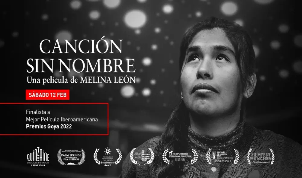 Canción sin nombre compite con cintas de Chile, Argentina y México. Foto: Prensa de la película.
