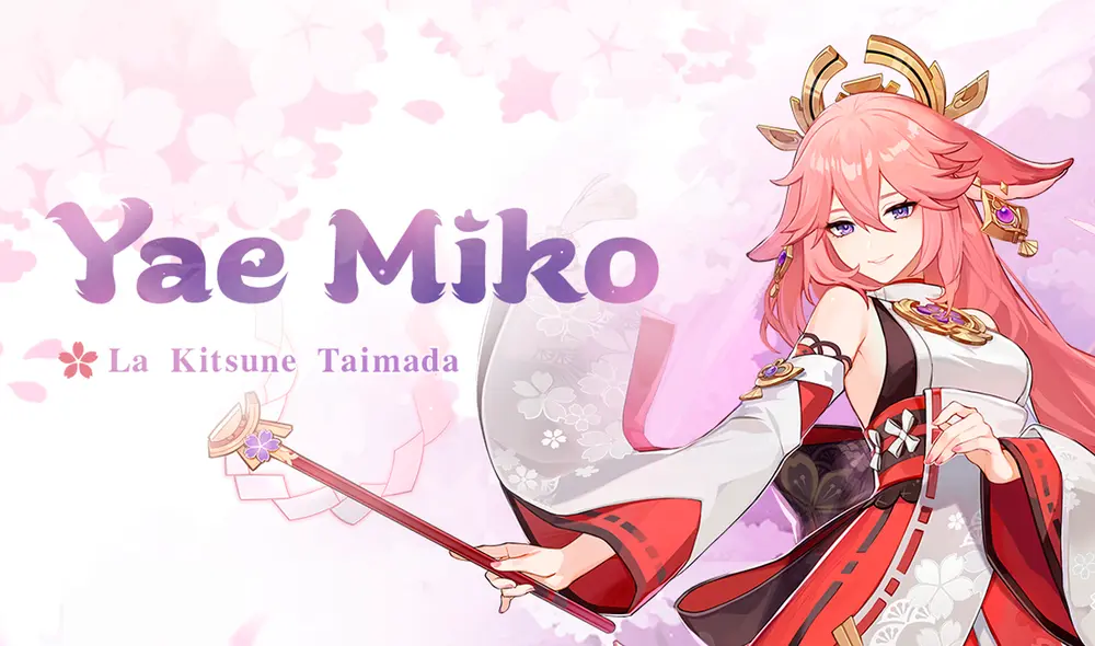Yae Miko se incorporará a Genshin Impact como parte de la actualización 2.5. Foto: miHoyo