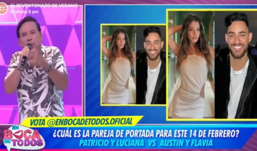 Ricardo Rondón habló sobre las similitudes entre Flavia Laos y Luciana Fuster. Foto: captura de América TV Ricardo Rondón habló sobre las similitudes entre Flavia Laos y Luciana Fuster. Foto: captura de América TV
