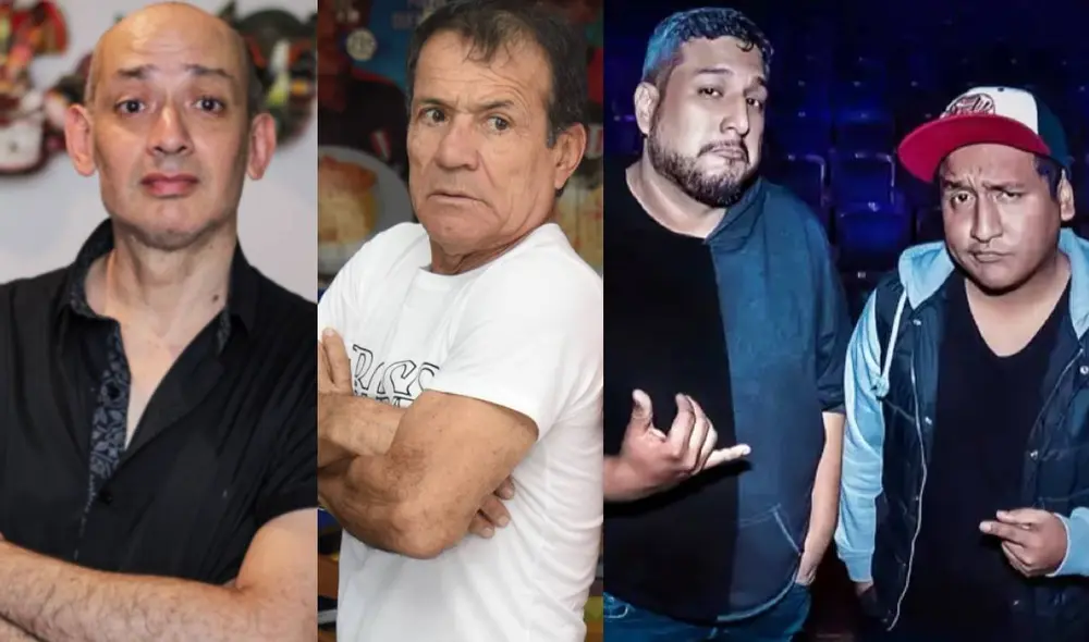 Christian Ysla y cómicos peruanos lanzaron polémicos comentarios a los presentadores de Hablando huevadas. Foto: composición/ La República/ Instagram Christian Ysla y cómicos peruanos lanzaron polémicos comentarios a los presentadores de Hablando huevadas. Foto: composición/ La República/ Instagram