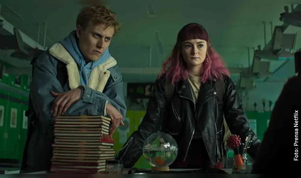 El joven actor alemán Max Schimmelpfennig protagoniza la cinta de terror El privilegio. Foto: Netflix.