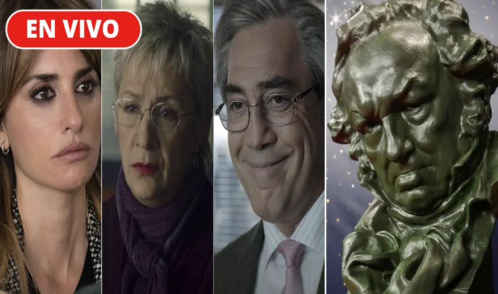 Premios Goya 2022 se emitirán este sábado 12 de febrero. Foto: composición/La República