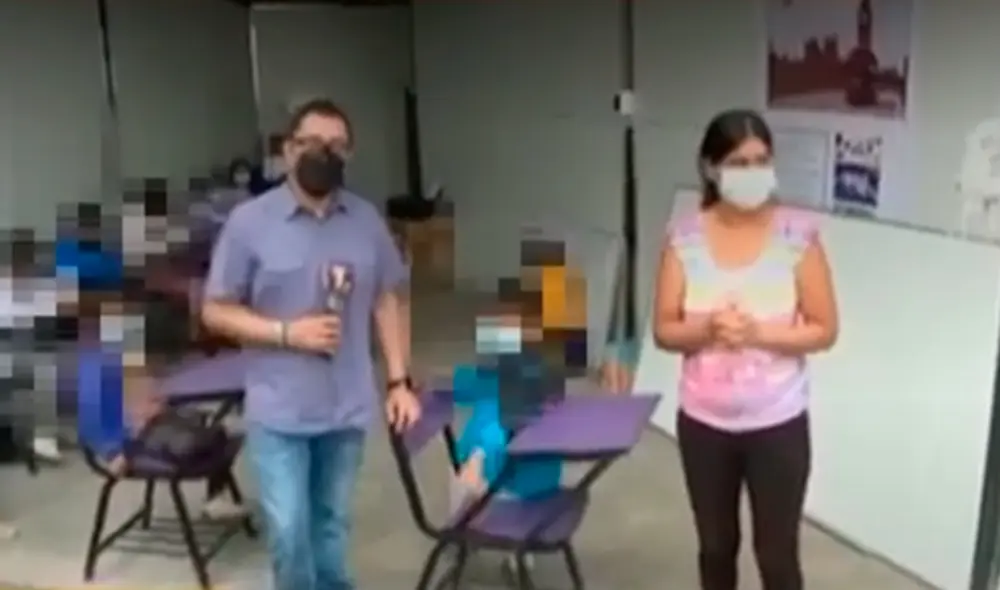 Gracias a una faena comunitaria pudieron lograr adecuar el lugar. Foto: captura Latina Gracias a una faena comunitaria pudieron lograr adecuar el lugar. Foto: captura Latina