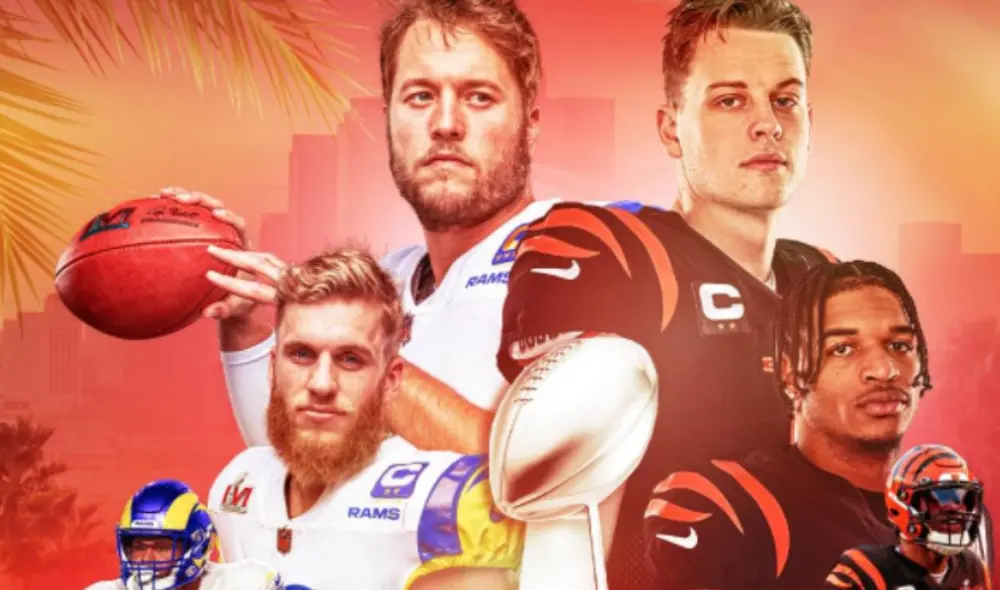 Los Bengals y los Rems se medirán en el SoFi Stadium, ubicado en Los Ángeles. Foto: captura @NFLEspanol