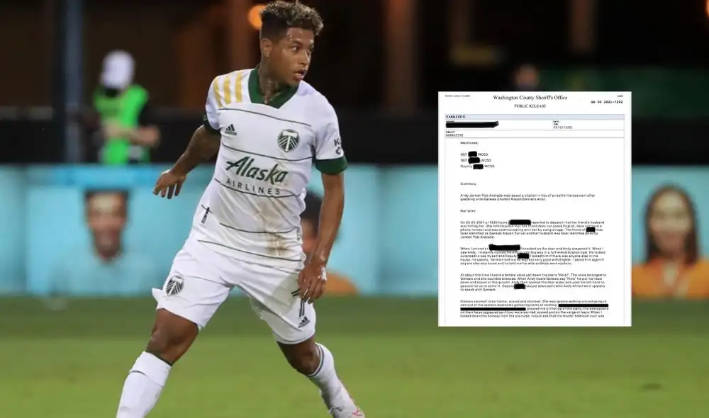 Andy Polo fue denunciado por su expareja. Foto: AFP