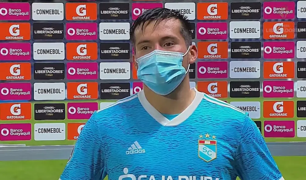 Marlon Perea tiene contrato con Sporting Cristal hasta 2024. Foto: Conmebol Libertadores