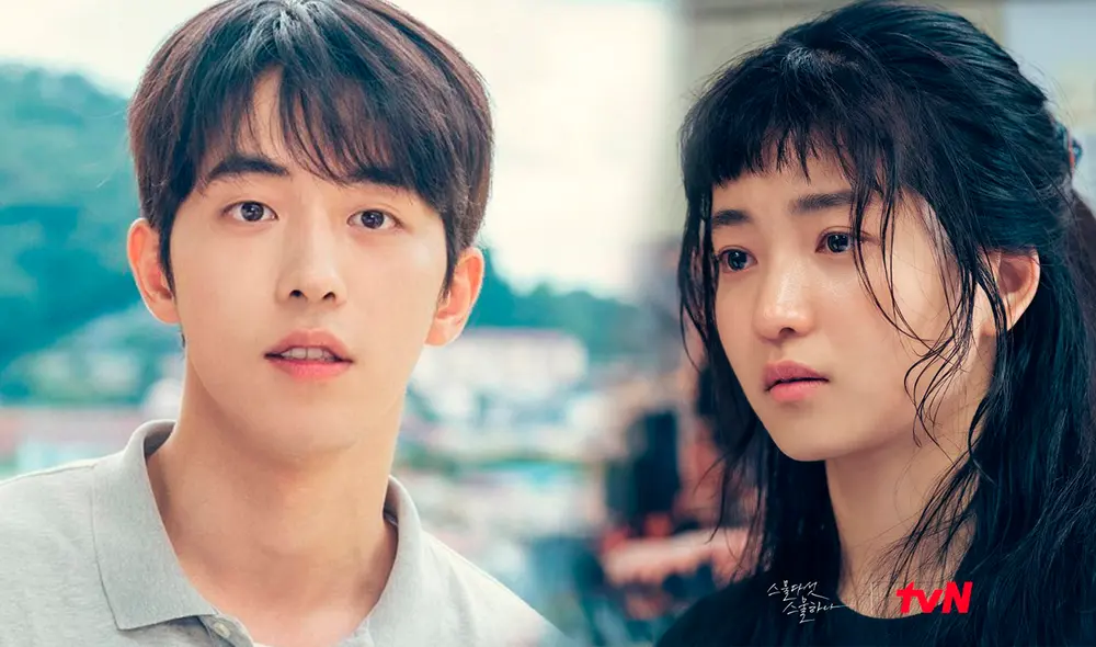 Nam Joo Hyuk (27) y Kim Tae Ri (31) son las estrellas de esta serie que apela a la nostalgia. Foto: tvN