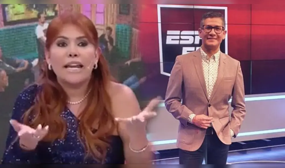Magaly Medina criticó a Erick Osores por no hacer responsable de sus actos al deportista peruano Andy Polo. Foto: composición/captura ATV/Erick Osores/Instagram Magaly Medina criticó a Erick Osores por no hacer responsable de sus actos al deportista peruano Andy Polo. Foto: composición/captura ATV/Erick Osores/Instagram