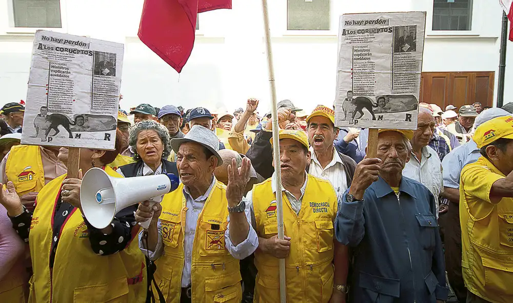 En pie de lucha. Gobierno de Pedro Castillo desconocerá hasta S/ 36.000 millones del dinero aportado por aproximadamente 2 millones de fonavistas. Foto: La República