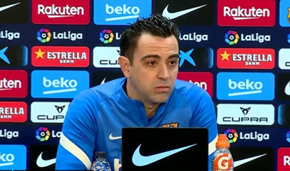 Xavi Hernández dirige al conjunto barcelonista desde noviembre. Foto: FC Barcelona Xavi Hernández dirige al conjunto barcelonista desde noviembre. Foto: FC Barcelona