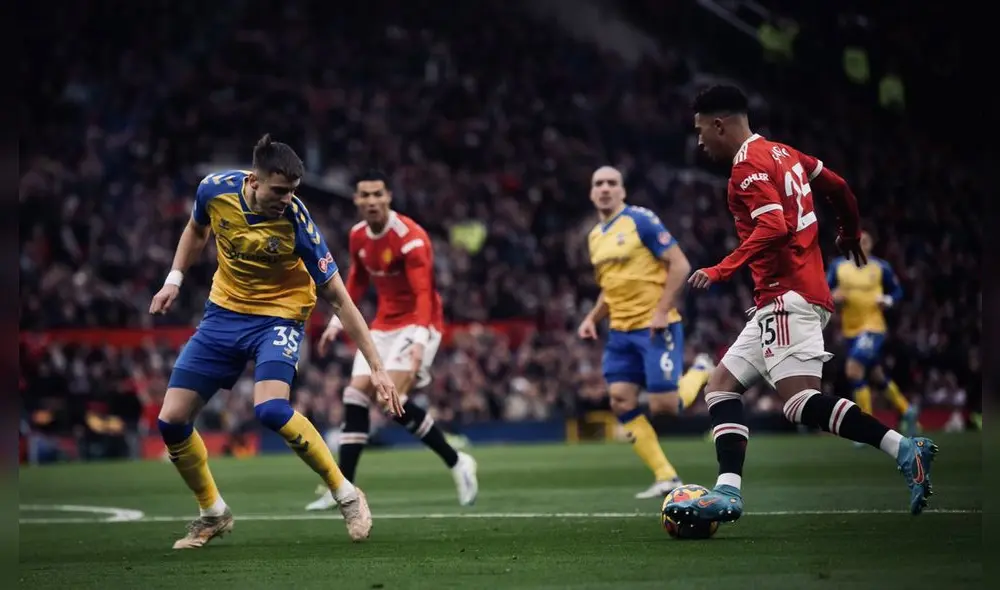 Manchester United se ubica en la quinta casilla de la Premier League. Foto: Twitter Manchester United Manchester United se ubica en la quinta casilla de la Premier League. Foto: Twitter Manchester United