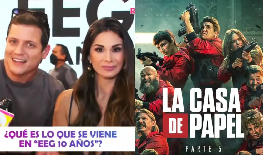 Sully Sáenz ansiosa por el estreno del especial por los 10 años de Esto es guerra. Foto: composición/ captura de América TV/ Netflix Sully Sáenz ansiosa por el estreno del especial por los 10 años de Esto es guerra. Foto: composición/ captura de América TV/ Netflix