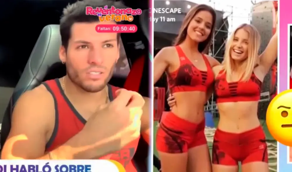 Patricio Parodi le respondió a Flavia Laos. Foto: capturas América TV Patricio Parodi le respondió a Flavia Laos. Foto: capturas América TV