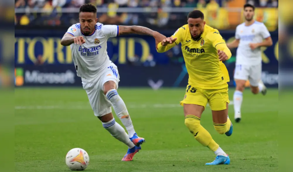 Real Madrid empató por cero goles con Villarreal. Foto: EFE