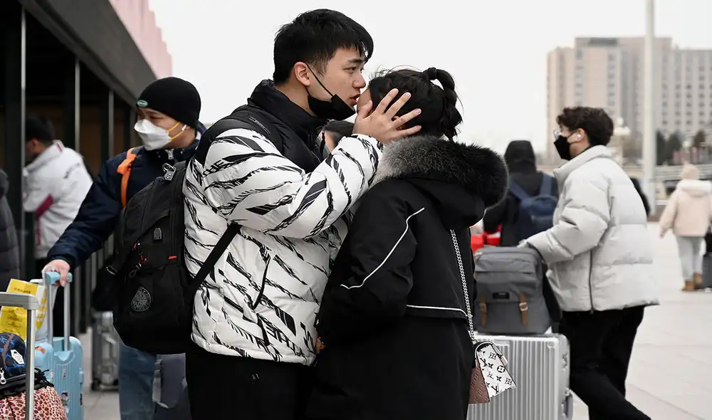 China está decidida a combatir la soledad, por lo cual promueve particularmente el matrimonio. Foto: AFP China está decidida a combatir la soledad, por lo cual promueve particularmente el matrimonio. Foto: AFP