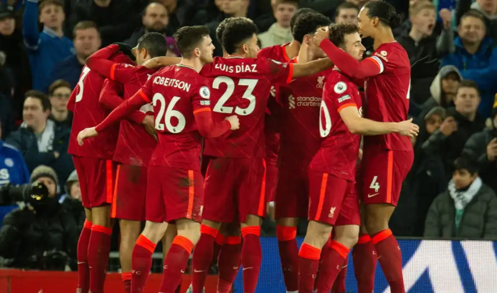 Luis Díaz fue titular por primera vez en la fecha más reciente del campeonato inglés. Foto: EFE