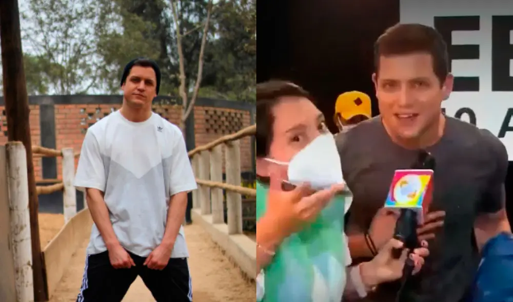 Gino Pesaressi se reencontró con sus excompañeros para grabar la promoción del reality de América TV. Foto: composición Gino Pesaressi/Instagram, captura América TV. Gino Pesaressi se reencontró con sus excompañeros para grabar la promoción del reality de América TV. Foto: composición Gino Pesaressi/Instagram, captura América TV.