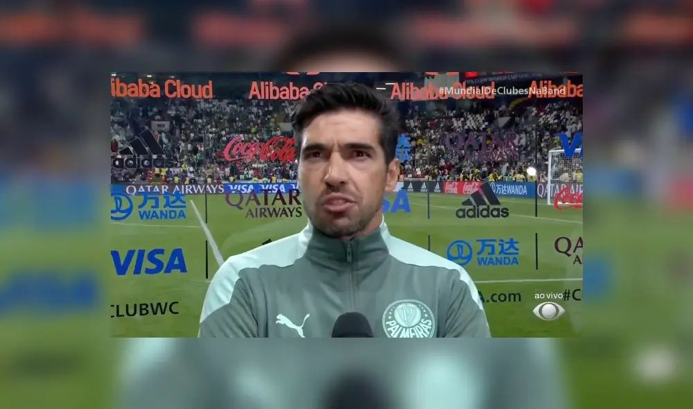Abel Ferreira habló tras la final del Mundial de Clubes. Foto: Captura UOL