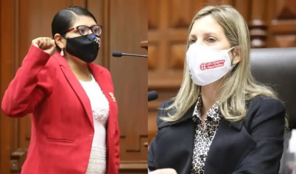 La congresista Margot Palacios pidió que se investigue a la presidenta del Congreso, María del Carmen Alva.