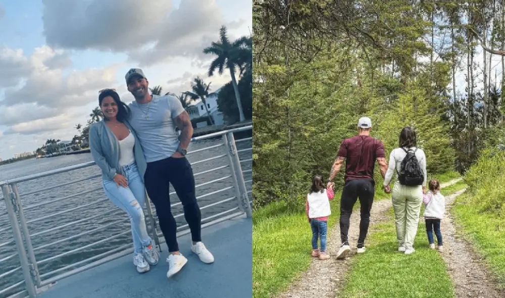 La pareja cumpliría nueve años, si noo se hubiera separado. Foto: Andrea San Martín/Instagram